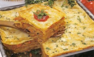 лазанья с мясом