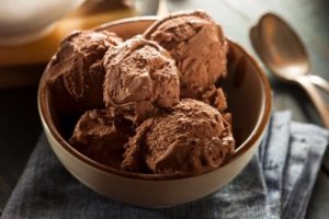 мороженое шоколадное дома