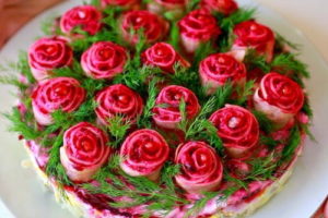 рецепт невесты букет салат